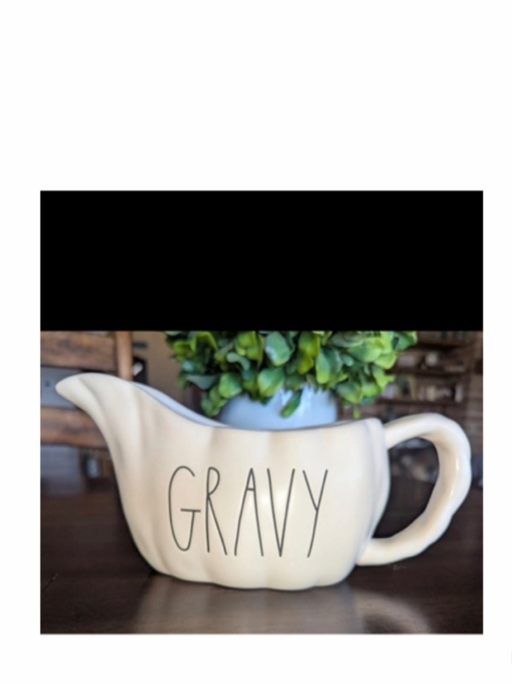 NEW Rae Dunn Gravy Boat - Picture 2 of 2